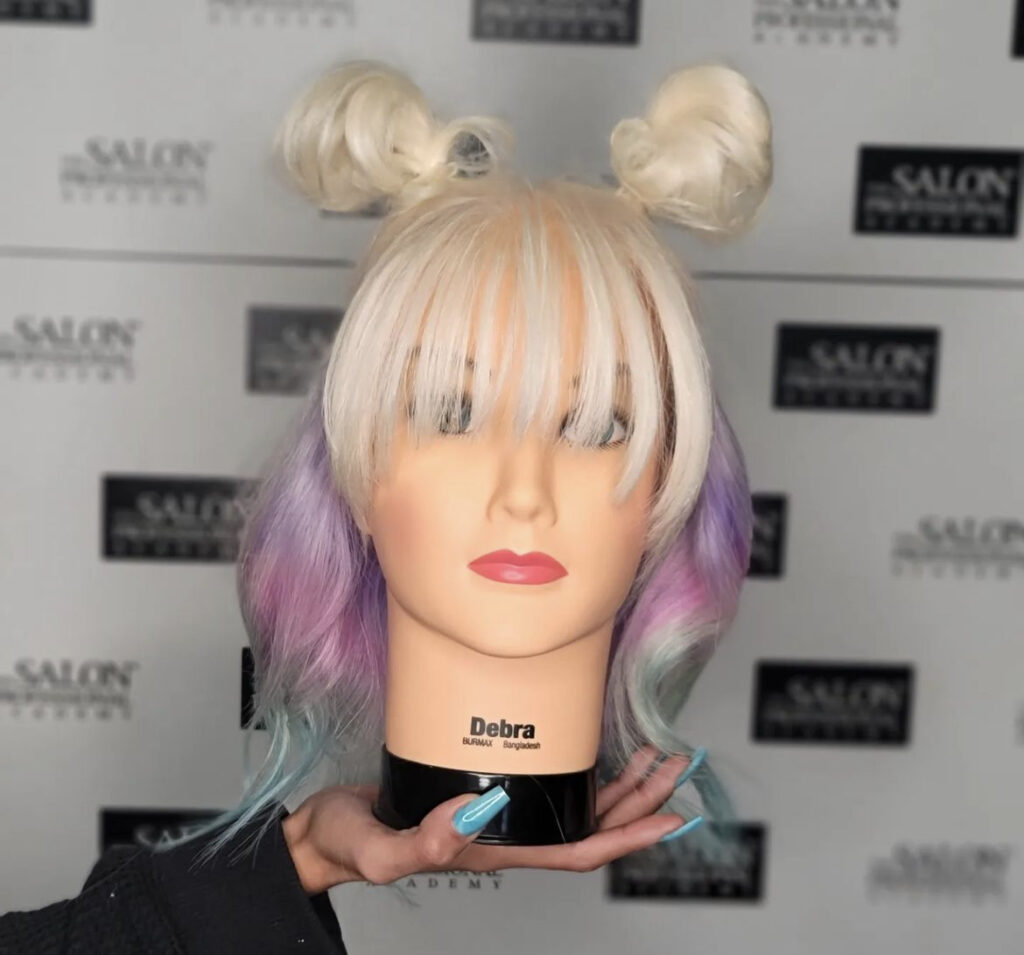 cosmetology student at The Salon Professional Academy San Antonio