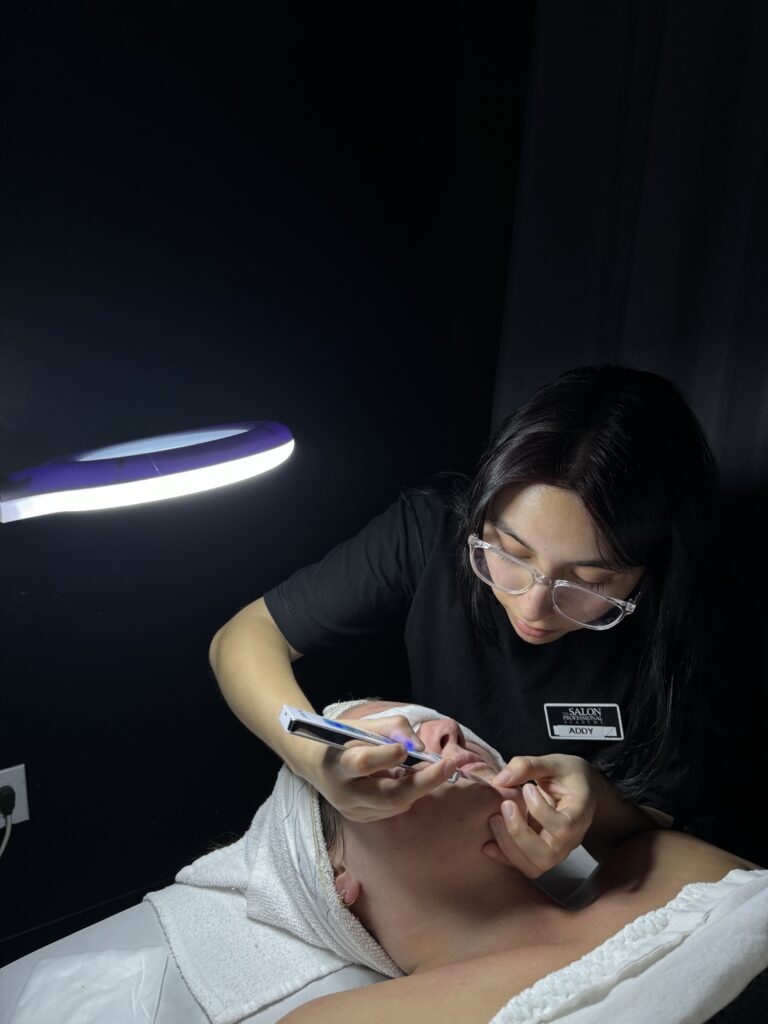 esthetician student in san Antonio, TX